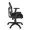 Regency Regency Harrison Mesh Back Swivel Task Office Chair with Height Adjustable Arms- Black 5125ABK - alternate 6